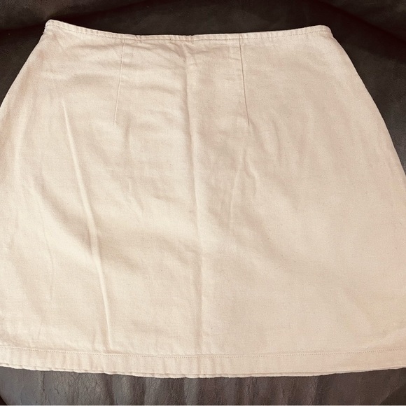 Urban Outfitters Light Pink Floral Embroidered Skirt - Picture 5 of 5